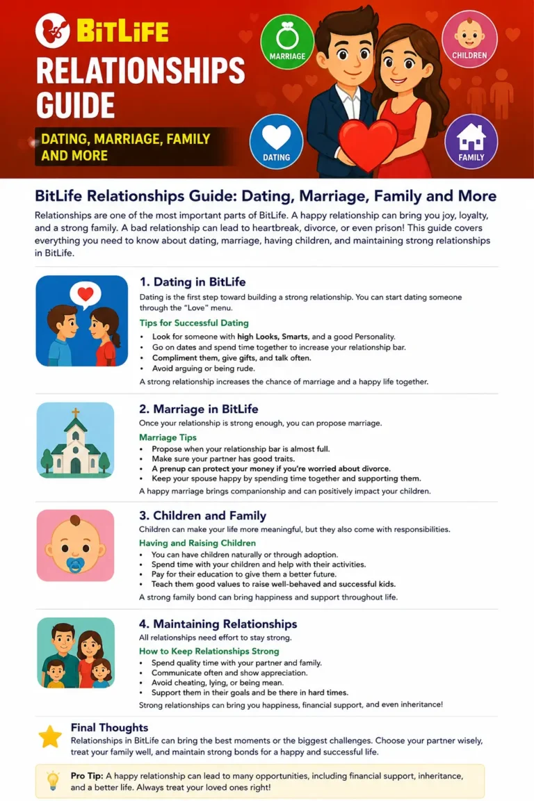 BitLife Relationships